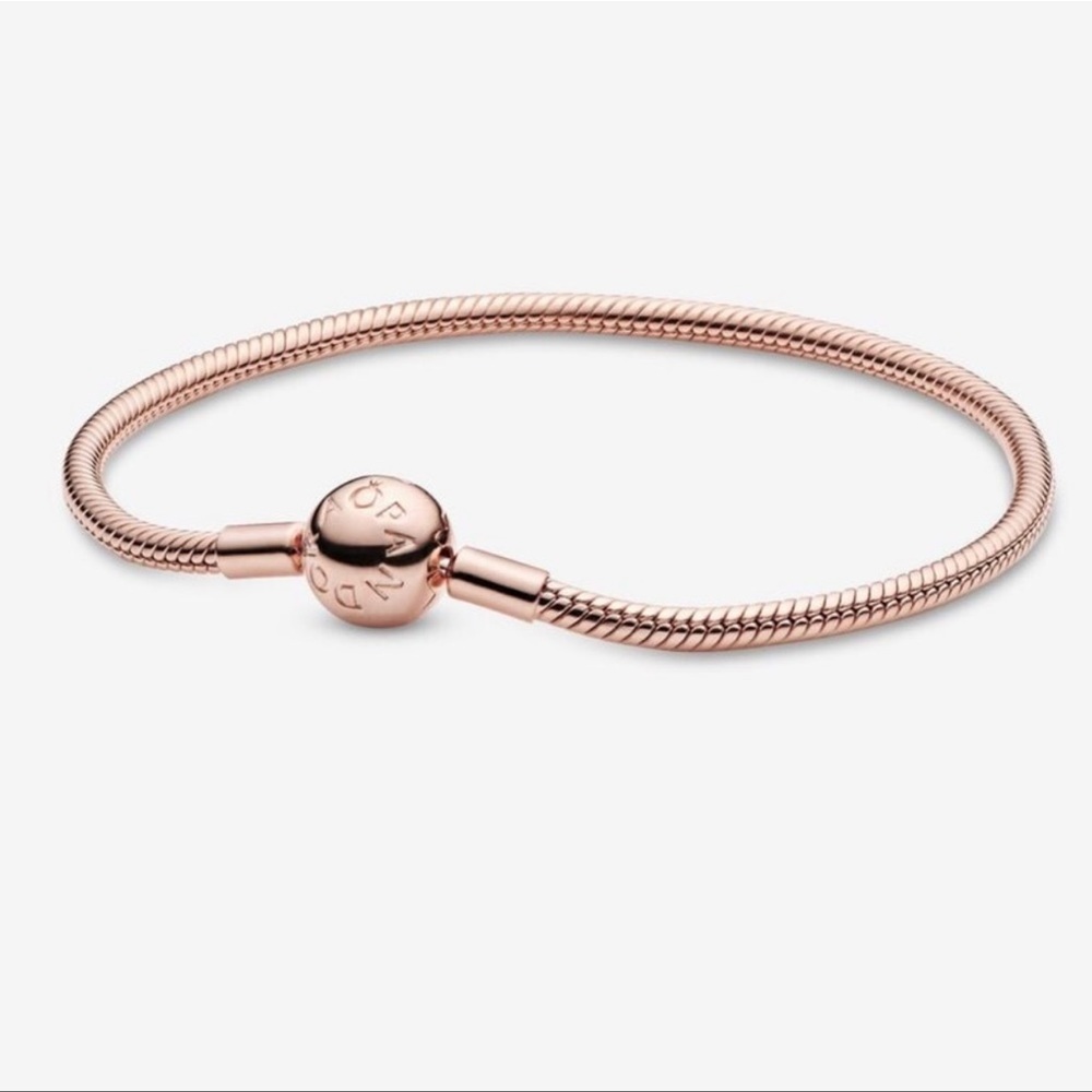 Pandora Rose gold rope bracelet